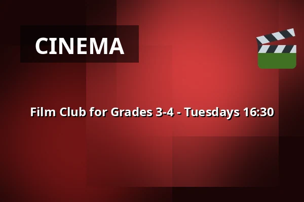 Film Club for Grades 3-4 - Tuesdays 16:30 · Vamdrup Kino, Vamdrup