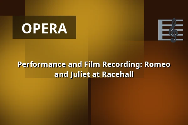 Performance and Film Recording: Romeo and Juliet at Racehall · Racehall, Taastrup