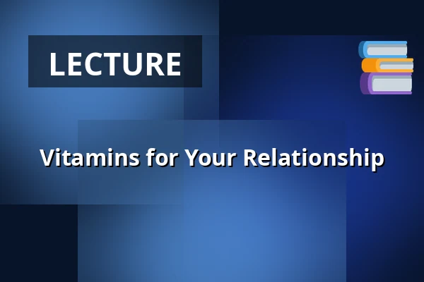 Vitamins for Your Relationship · ÅbenKirke, Herning