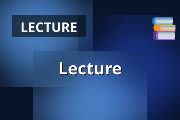 Lecture · Campus Odsherred, Asnæs