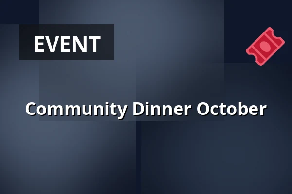 Community Dinner October · Huset No.7, Herning