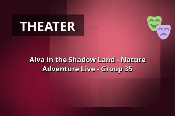 Alva in the Shadow Land - Nature Adventure Live - Group 35 · Eventyrhaven, teltet ved broen tæt på Adelig Jomfrukloster, Odense