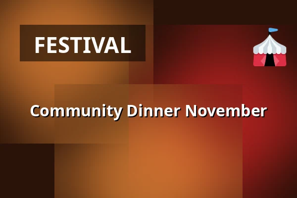 Community Dinner November · Huset No.7, Herning