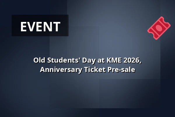 Old Students' Day at KME 2026, Anniversary Ticket Pre-sale · Klejtrup Musikefterskole, Hobro