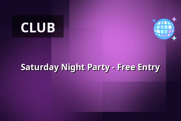 Saturday Night Party - Free Entry · 28 Live, Roskilde