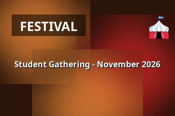 Student Gathering - November 2026 · Højskolen Snoghøj, Fredericia