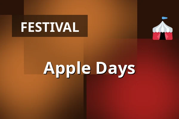Apple Days · Arealet uden for Kulturhusene, Hammel