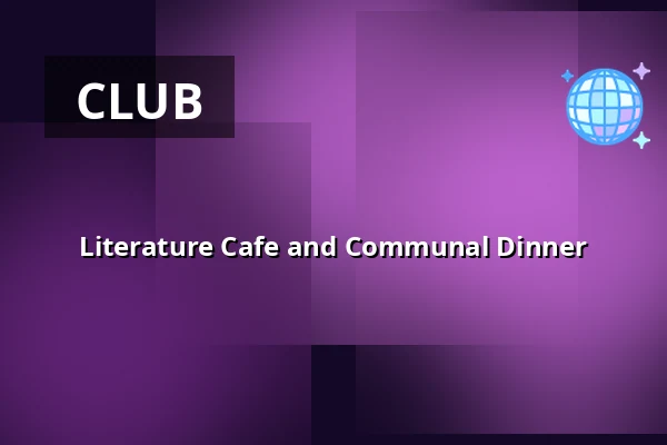 Literature Cafe and Communal Dinner · LiteraturHaus, Copenhagen