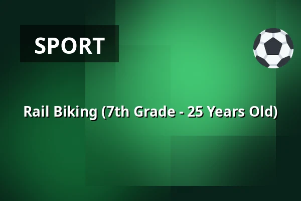 Rail Biking (7th Grade - 25 Years Old) · Ungdommens Hus, Fredericia