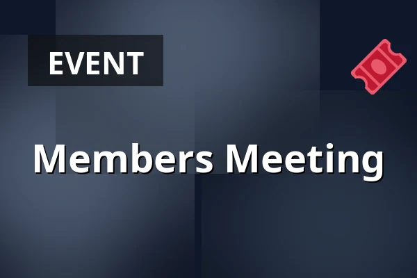 Members Meeting · Rismarksvej 103, Odense