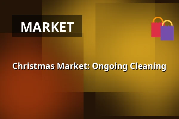 Christmas Market: Ongoing Cleaning · Slagteriet, Holstebro