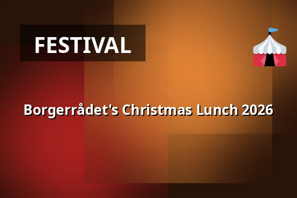 Borgerrådet's Christmas Lunch 2026 · Ørum Daugård Multicenter, Daugaard