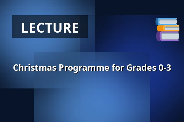 Christmas Programme for Grades 0-3 · Museum Østjylland Randers, Randers