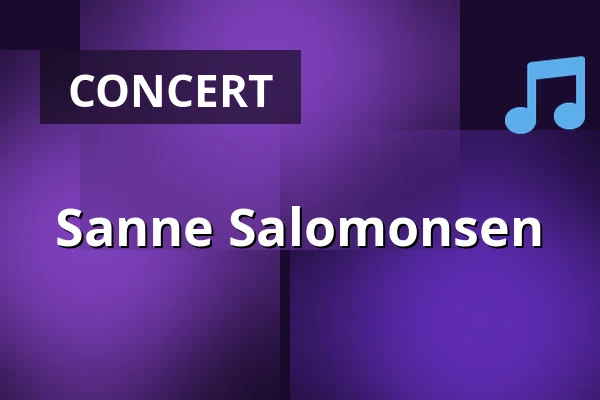 Sanne Salomonsen — Europahallen I Aalborg, Aalborg