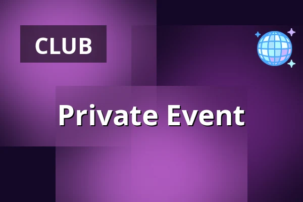 Private Event — Drop inn, Copenhagen