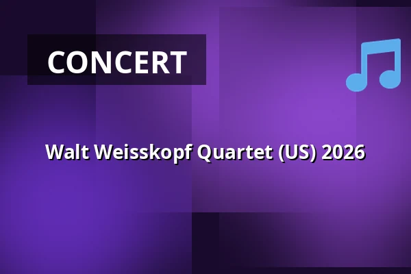 Walt Weisskopf Quartet (US) 2026 — Brewpub/maltfabrikken, Ebeltoft