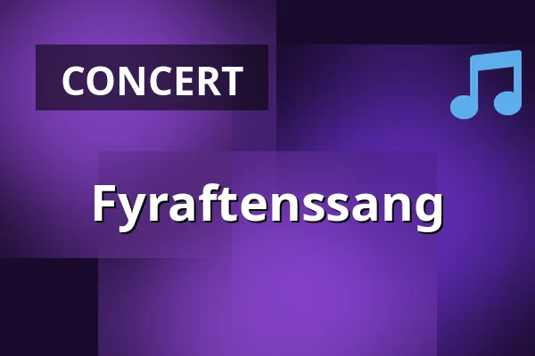 Fyraftenssang — Holmens Kirke, Copenhagen