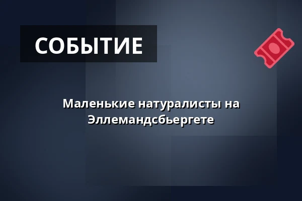 Маленькие натуралисты на Эллемандсбьергете · Knebel